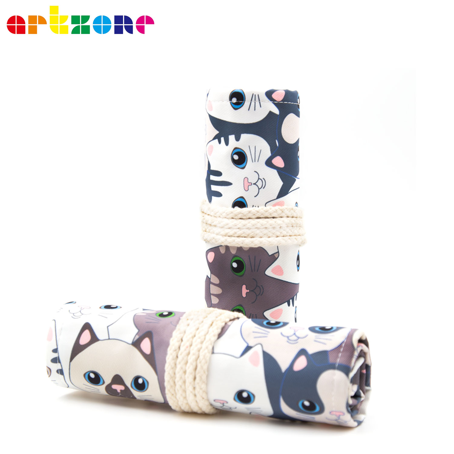 Pen Pouch Roll - 48 Löcher Feder mäppchen Kunst Stift