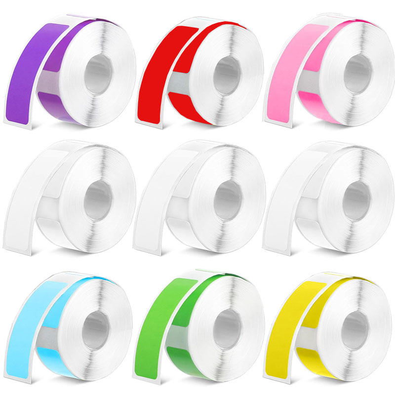 Label Printer Tape - P15 Etikettendrucker-Aufkleber 12*40mm Thermoetikettenband Wasserdichte Selbstklebende