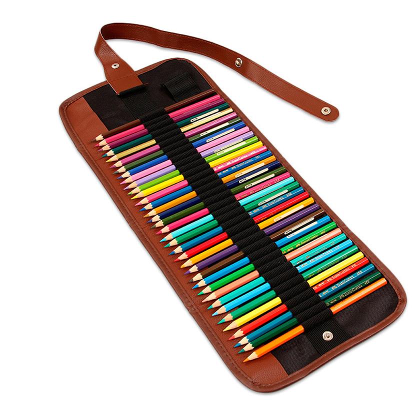 Pen Pouch Roll - 1 Stück 36/48 Löcher Aufrollbare Stifttasche