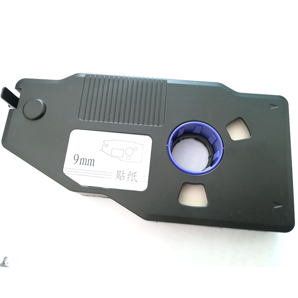 Label Printer Tape - Etikettenbandkassette 9 mm weiß für elektronische