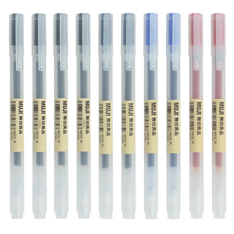Stationery Supplies Business - 10-30 Teile/satz 0,38/0,5mm Gel stift Schwarz/Blau