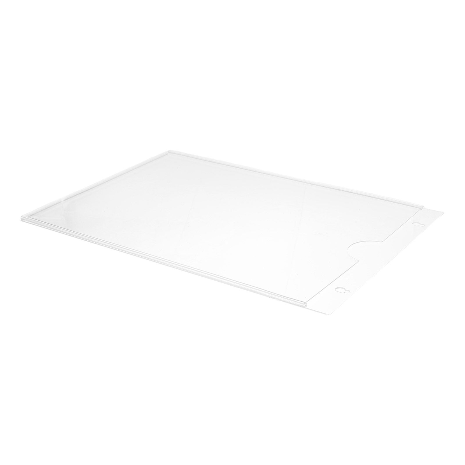 File Folder Hanging - Transparenter Wandmontierter Acryl-Magazin-Organizer, A4-Hängeregisterhalter, Büro- und