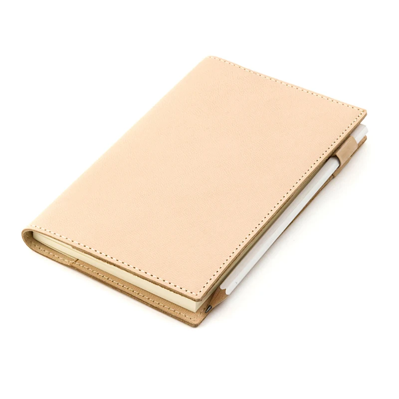 Tan Stationery & Office Supply - Fromthenon pflanzlich gegerbtes Notizbuch aus echtem