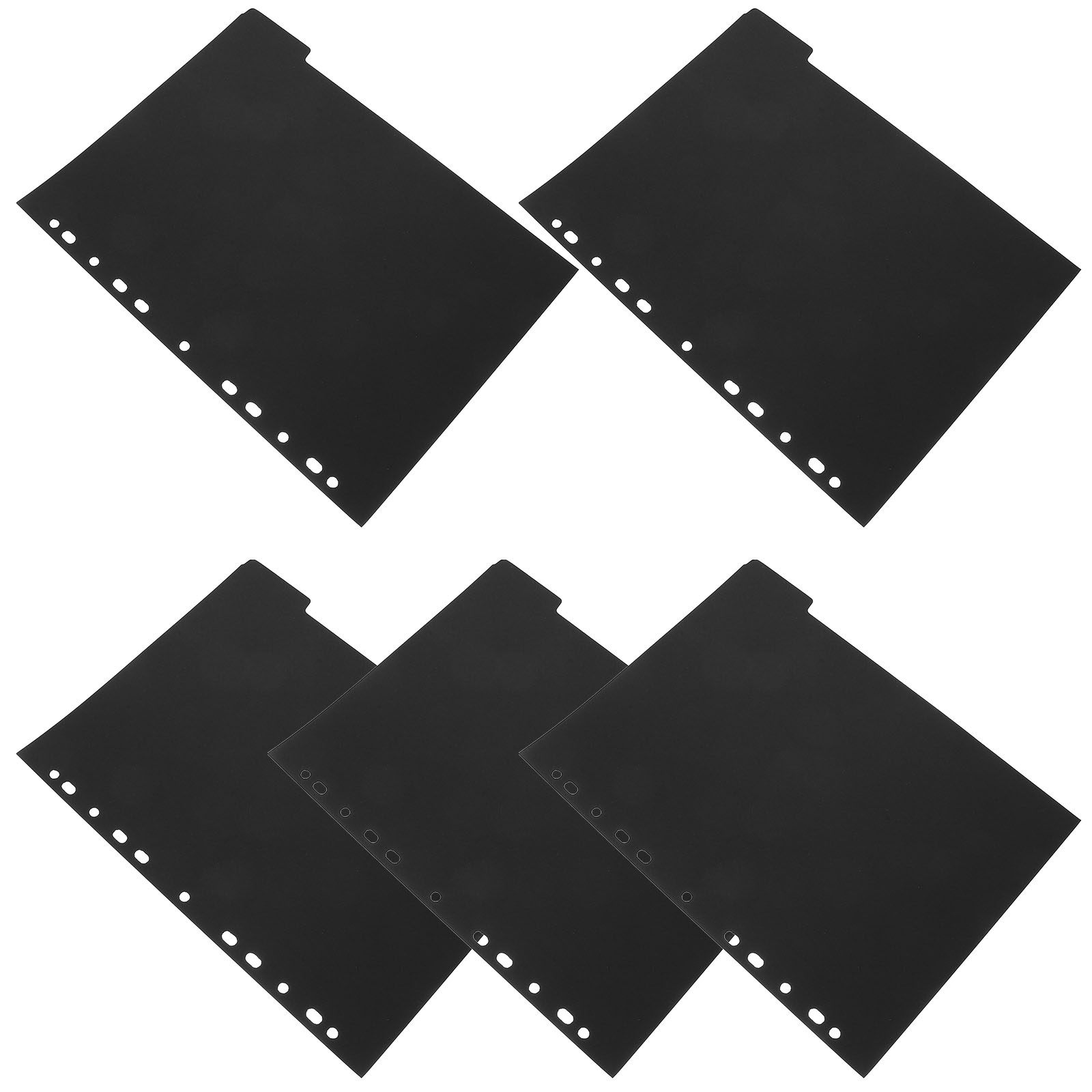 Index Tab Divider - 5 Blatt A4-Ordner-Trennblätter, Register-Trennblätter für Ringbücher,