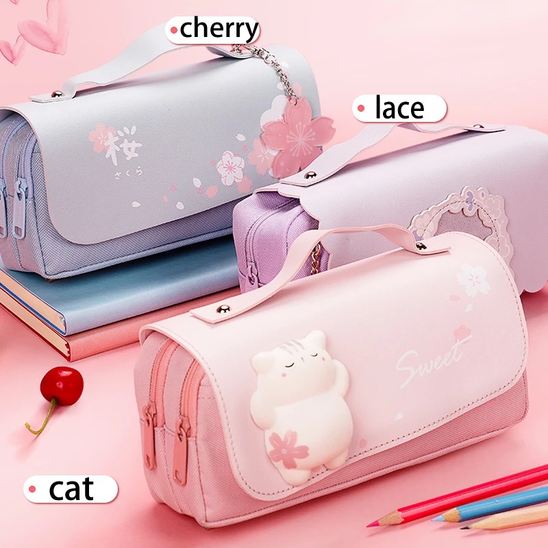Stationery Office And School Supply Stores - Schulbedarf Kawaii Briefpapier Schule Federmäppchen für