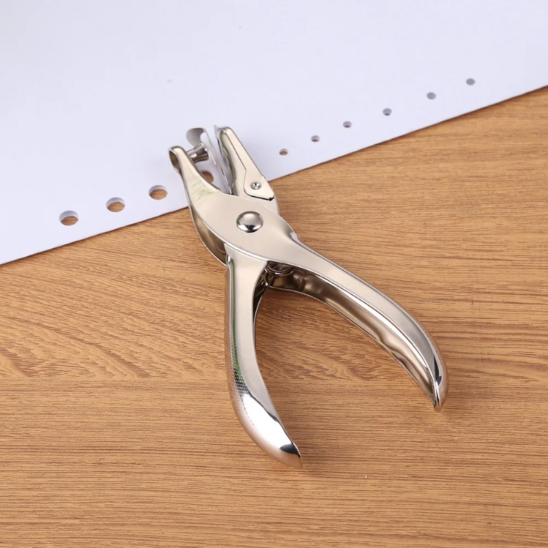 Paper Punch 3 Hole - 3/6mm Lochstanzer Tragbarer Einzellochstanzer für Papiermaterial