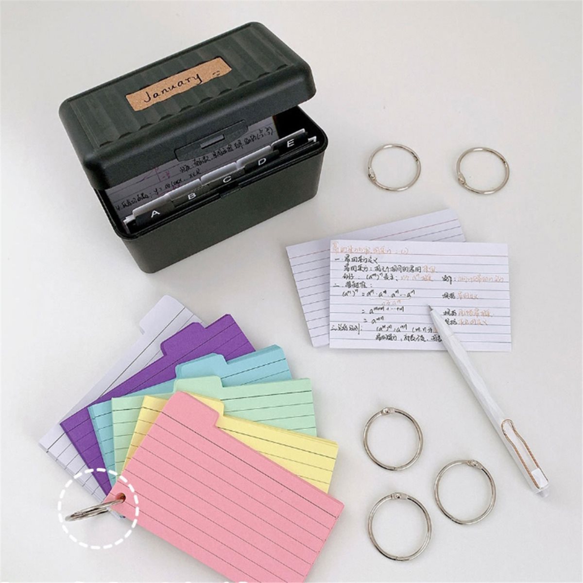 Index Tab Divider - 828 Mega Sale 3x 5 Registerkartenhalter-Box