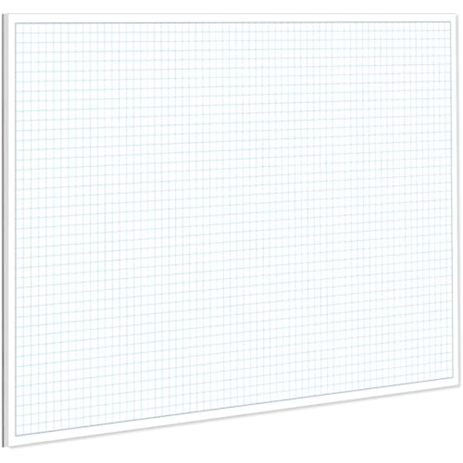 Graph Paper Pad - Technisches Zeichenpapier, 11x17 Quadrille 25 Blatt/50