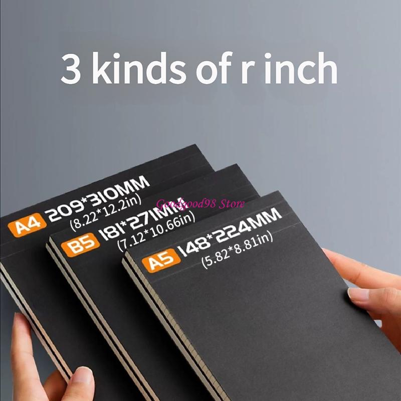 Graph Paper Pad - A 5 B5 Taschen-Notizblöcke, Schreibpapier, liniertes