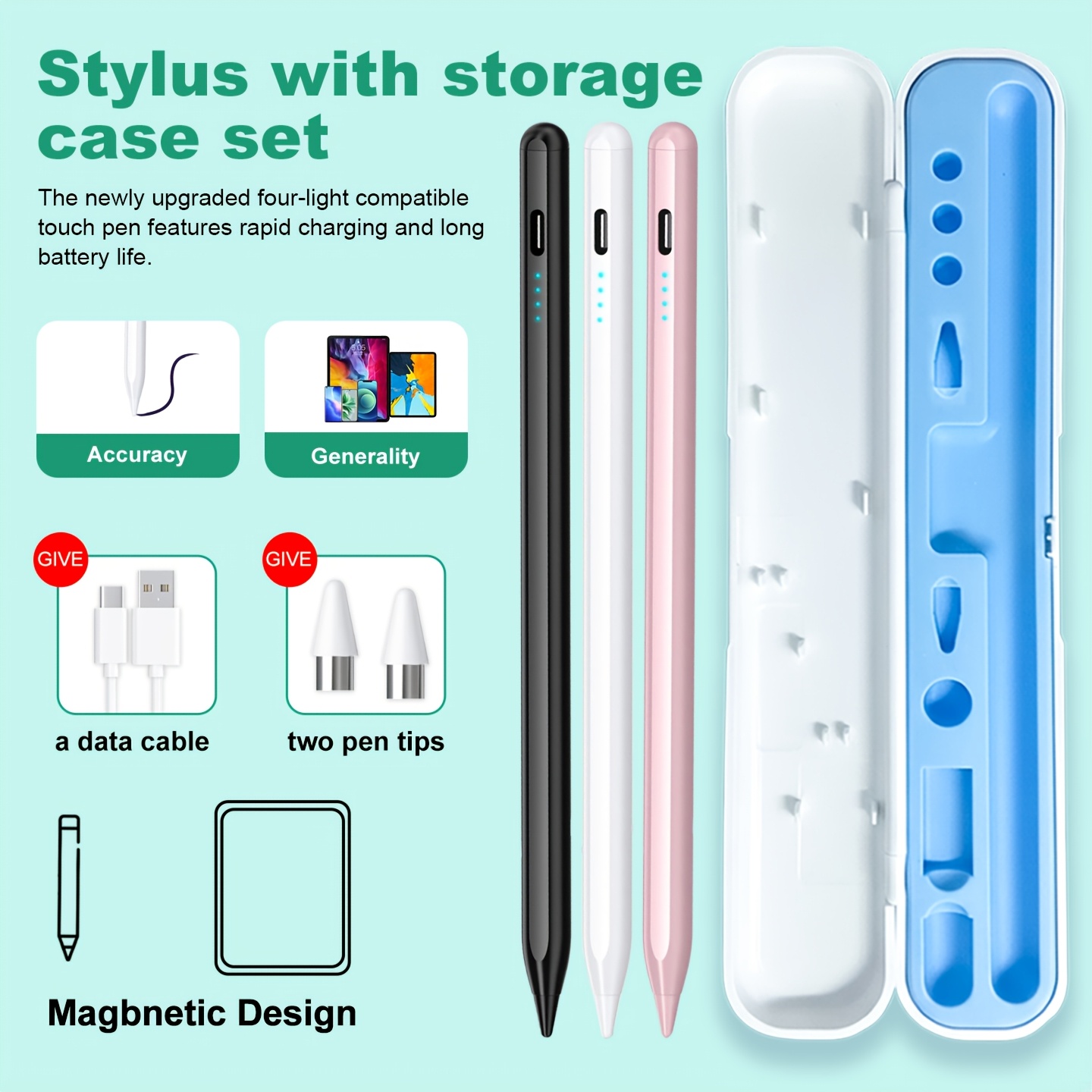 Sticky Note Cube - Universeller Android-Stift für Samsung Galaxy Tab
