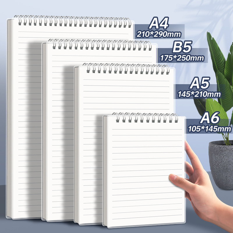 Notebook Dotted A5 - A4 A5 B5 Spiralbuch-Spulen-Notizbuch, To-Do, liniert,