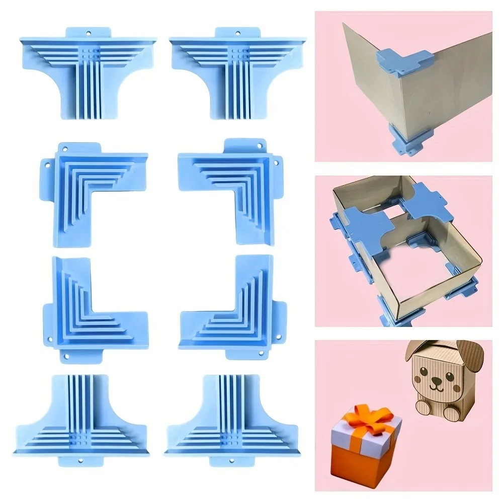 Index Tab Divider - Eckführungen für Spanplattenboxen, Trennwand-Klemmen für Geschenkbox-Herstellung,