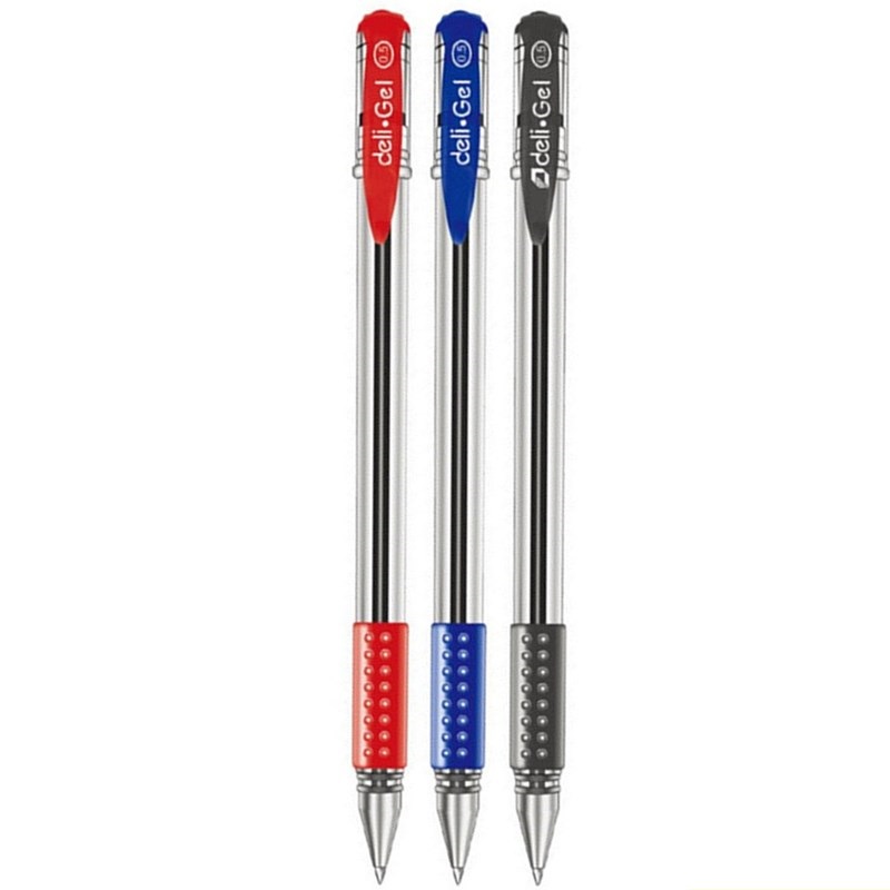 Stationery Office And School Supply Stores - Deli 0,5mm Schwarz Rot Blau Tinte