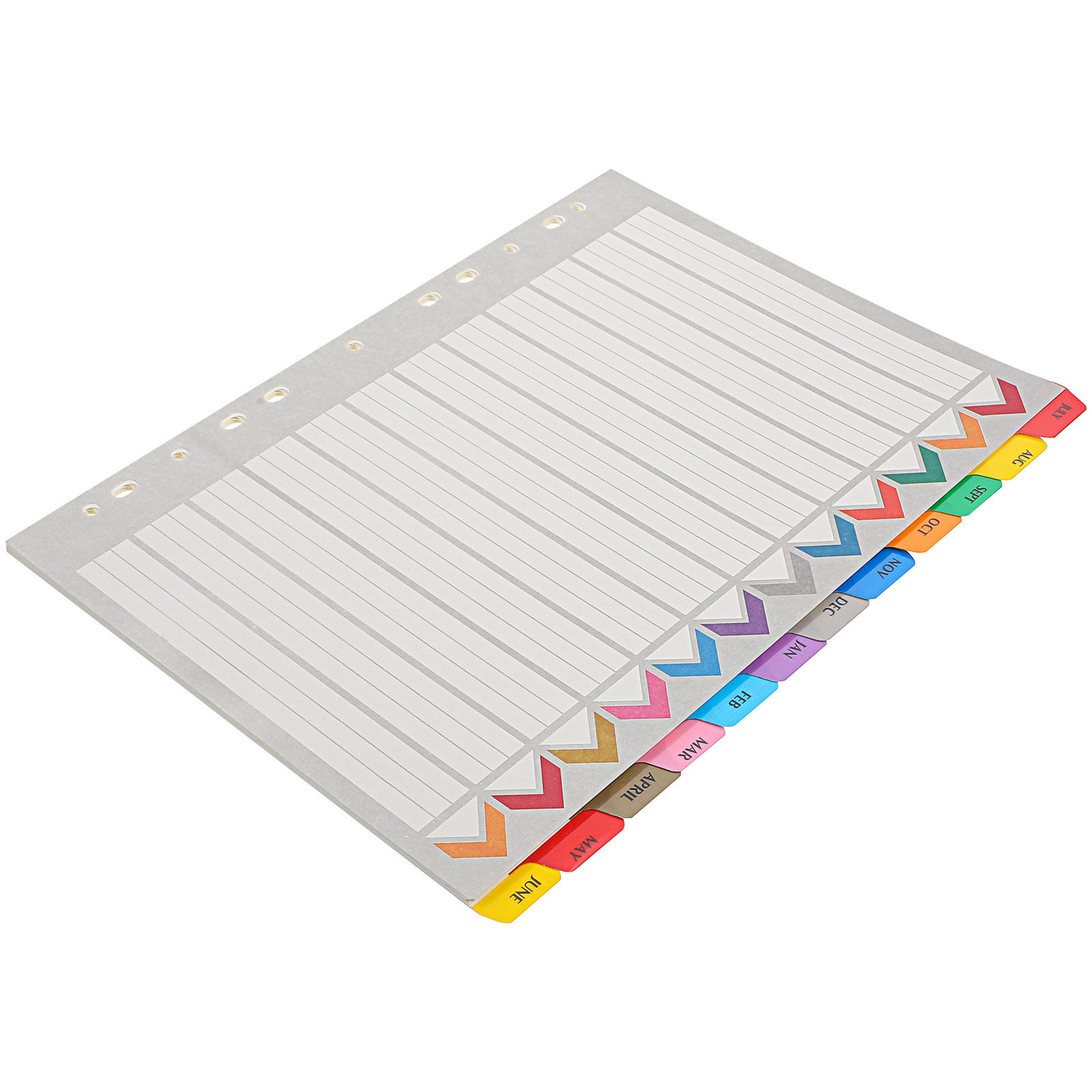 12 Blatt Trennblätter mit Regi – Index Tab Divider Bewertung und Preis