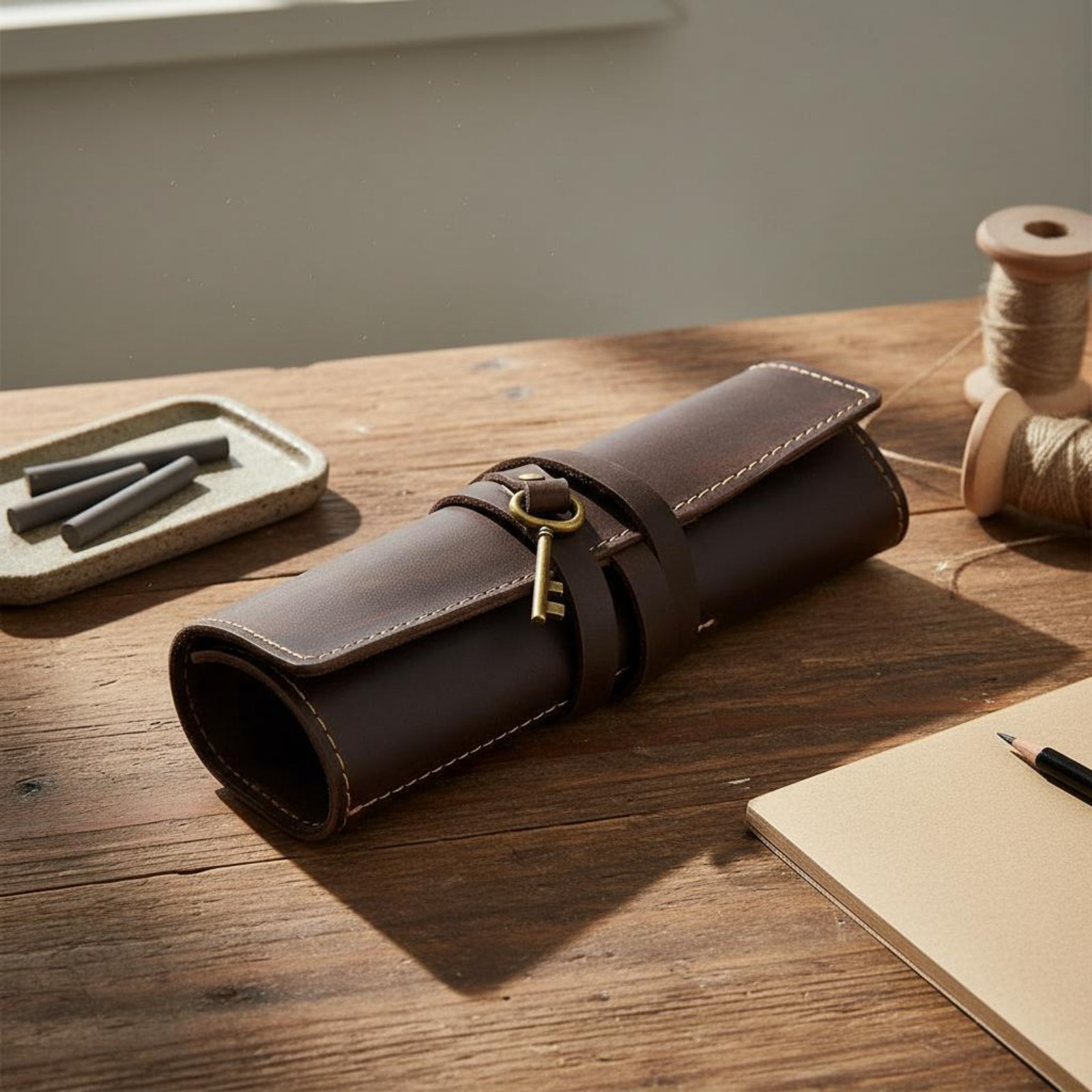 Leder Faltbare Stiftetui-Tasch – Pen Pouch Roll Bewertung und Preis