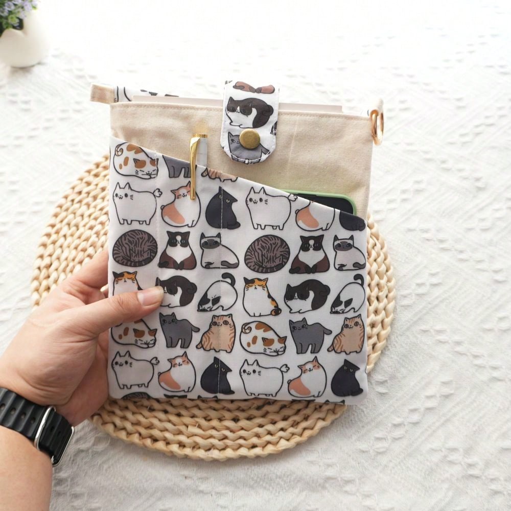 1PC Mellow Cat Canvas Bücherta – Ideal Stationery & Office Supply Bewertung und Preis