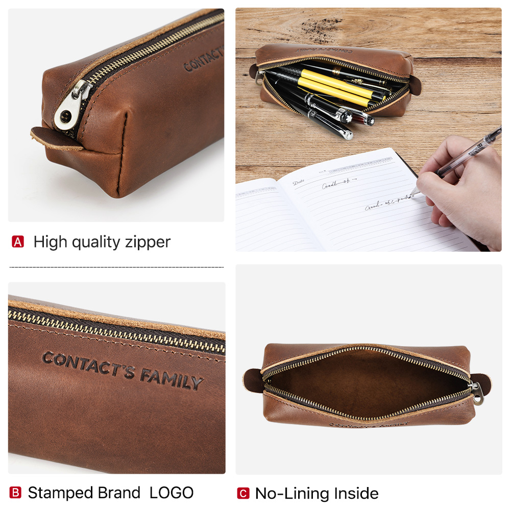 Retro Leder Bleistift Fall Hoh – Stationery Supplies Business Bewertung und Preis