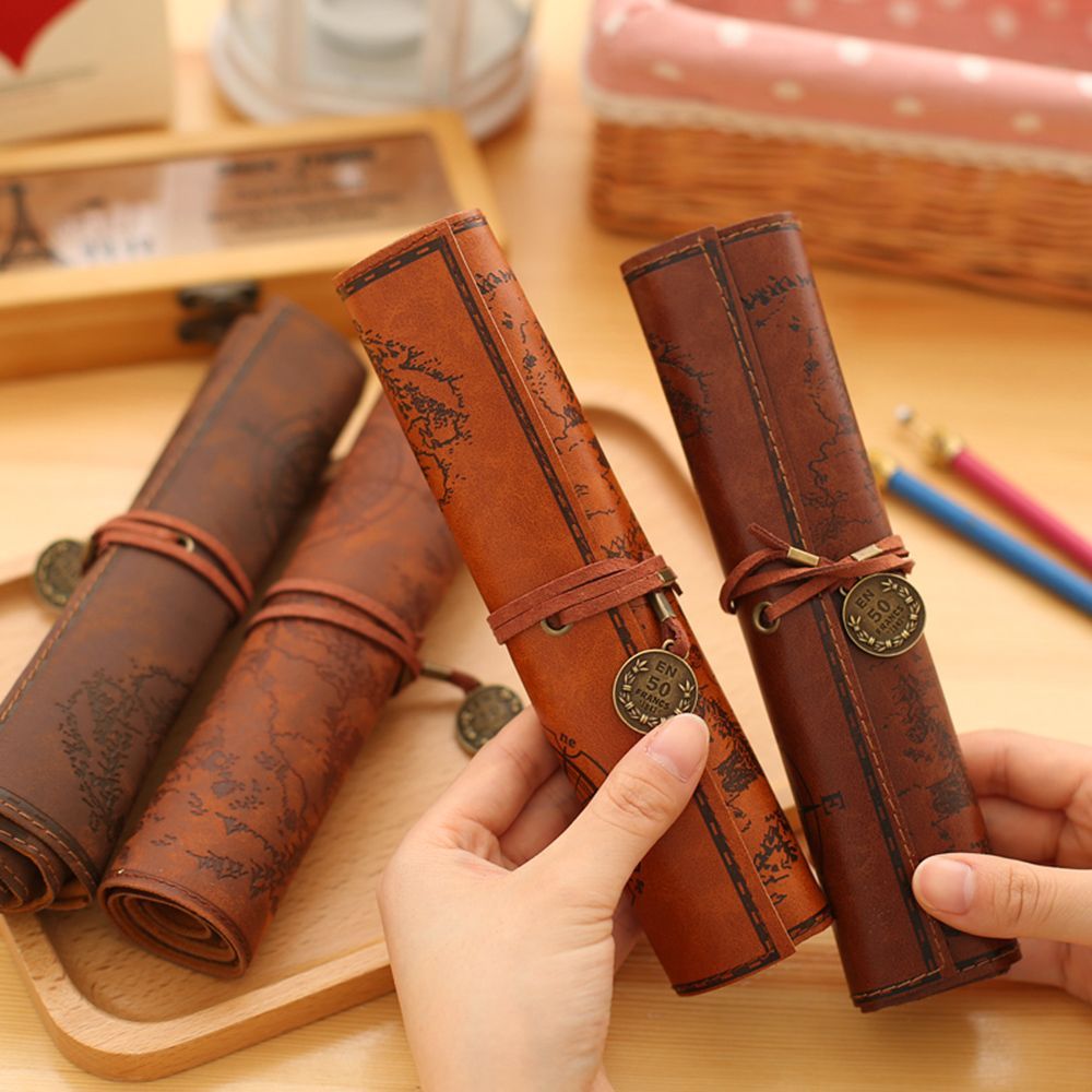 Modische Vintage Retro Stift-  – Pen Pouch Roll Bewertung und Preis