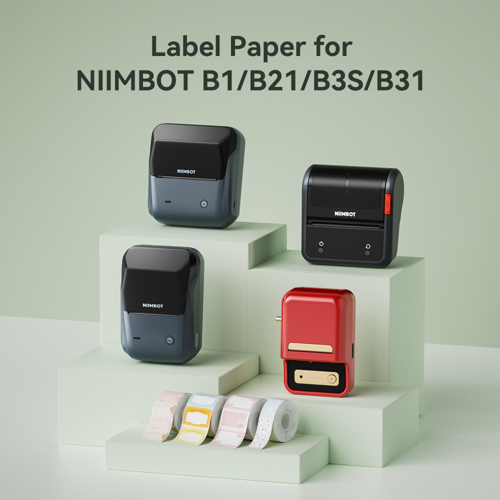 NIIMBOT Thermoetikett für B1 B – Label Printer Tape Bewertung und Preis