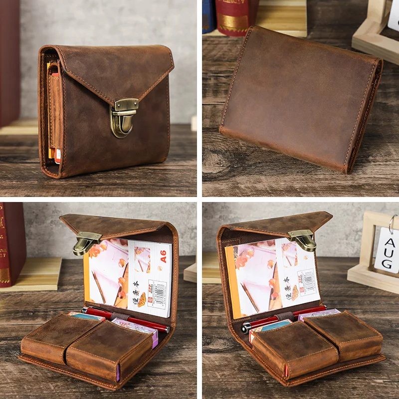 Luxus Retro Leder Notebook Abd – Stationery Supplies Business Bewertung und Preis