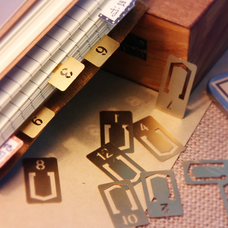 12 teile/los Vintage Kupfer Le – Stationery Office And School Supply Stores Bewertung und Preis