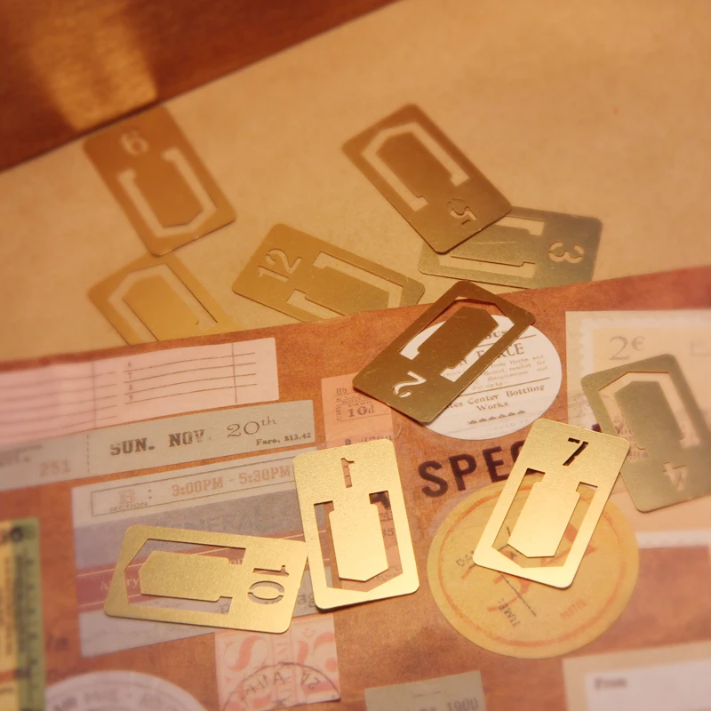 12 teile/los Vintage Kupfer Le – Stationery Office And School Supply Stores Bewertung und Preis