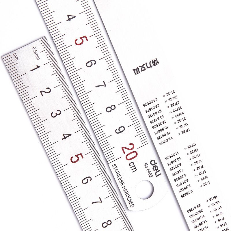 Deli 20 cm gerades Lineal aus  – Stationery Office And School Supply Stores Bewertung und Preis
