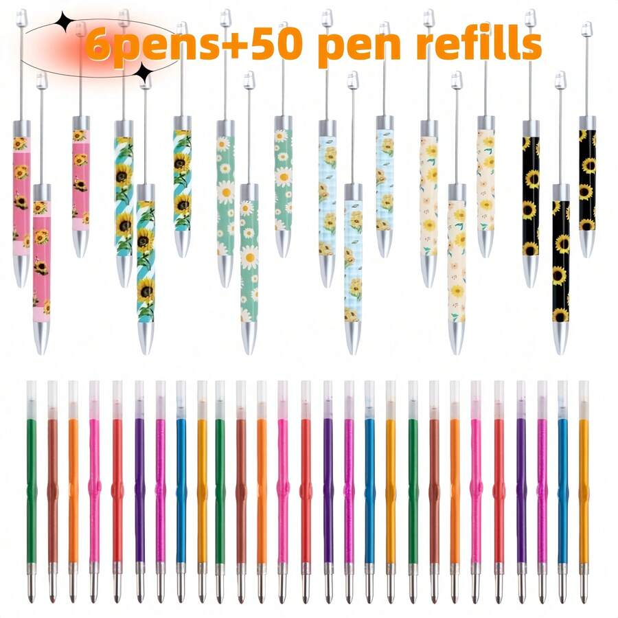 6 Stück kreative DIY-Perlen-Sc – Total Stationery & Office Supply Bewertung und Preis