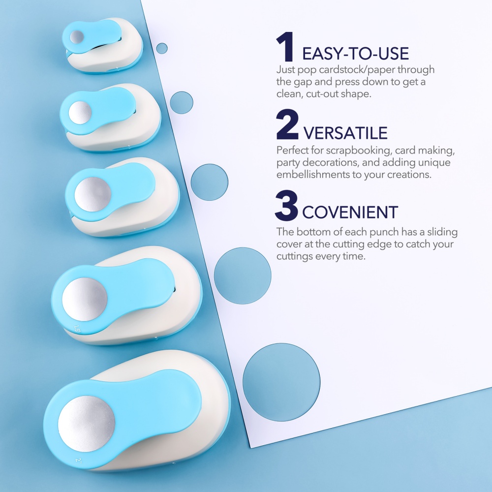 Kreis-Papierschneider zum Bast – Paper Punch 3 Hole Bewertung und Preis