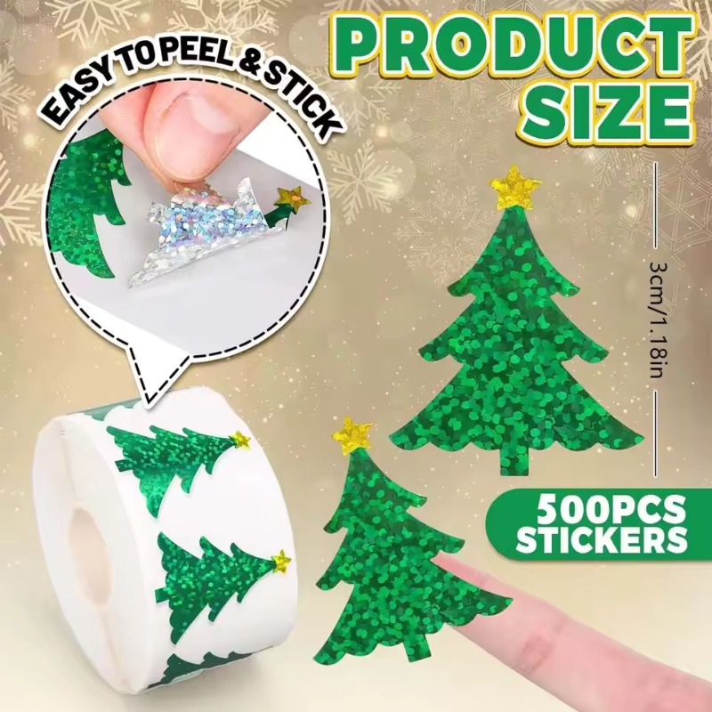Glitzernde Weihnachtsbaumaufkl – Ideal Stationery & Office Supply Bewertung und Preis