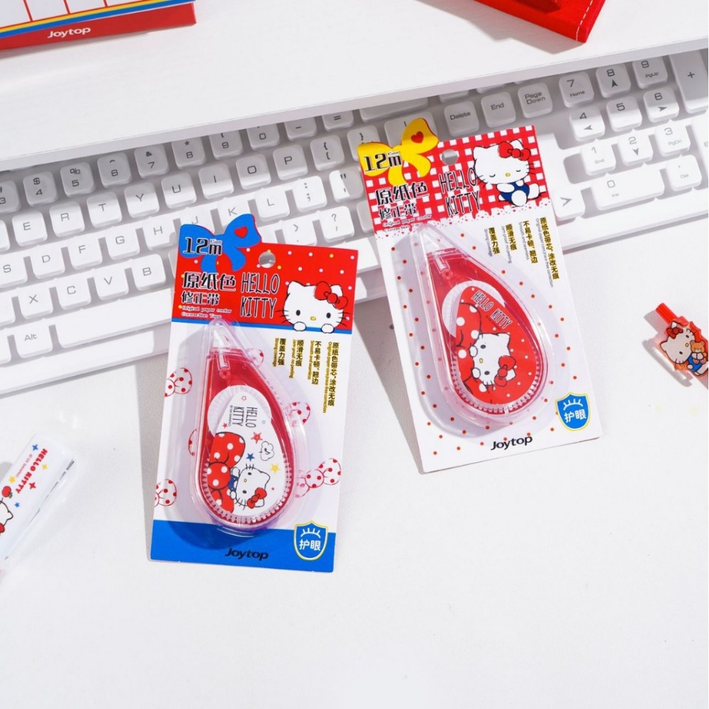 Original Hello Kitty Korrektur – Correction Tape Roller Bewertung und Preis