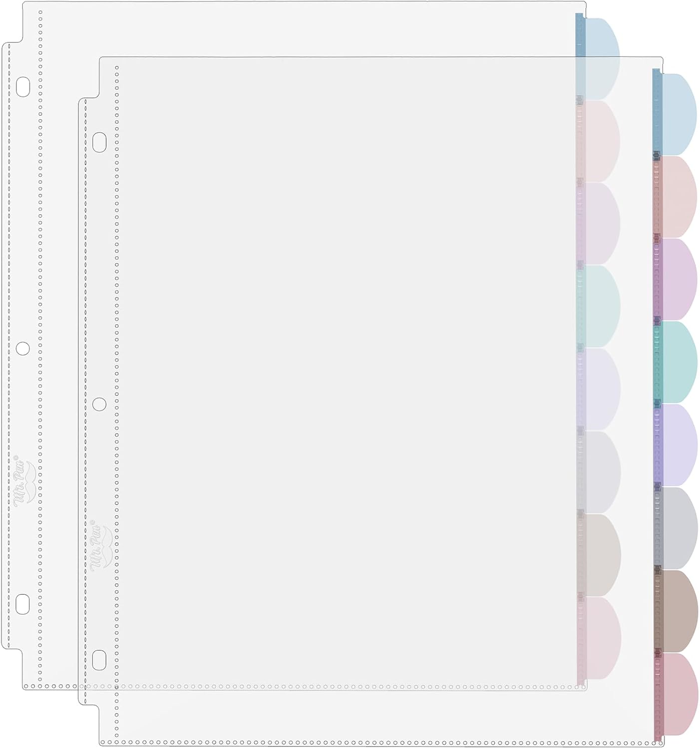 A4 Klarsichthüllen mit Registe – Index Tab Divider Bewertung und Preis