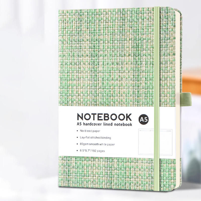 A5-Notizbuch, Leinenimitat, fe – Notebook Dotted A5 Bewertung und Preis