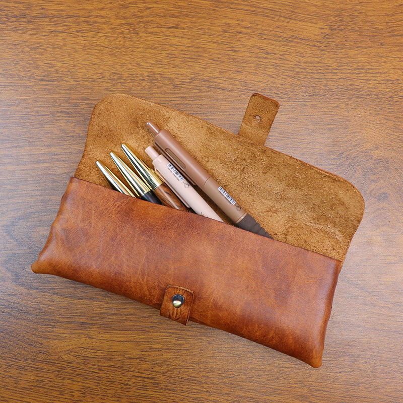 Vintage-Etui aus pflanzlich ge – Tan Stationery & Office Supply Bewertung und Preis