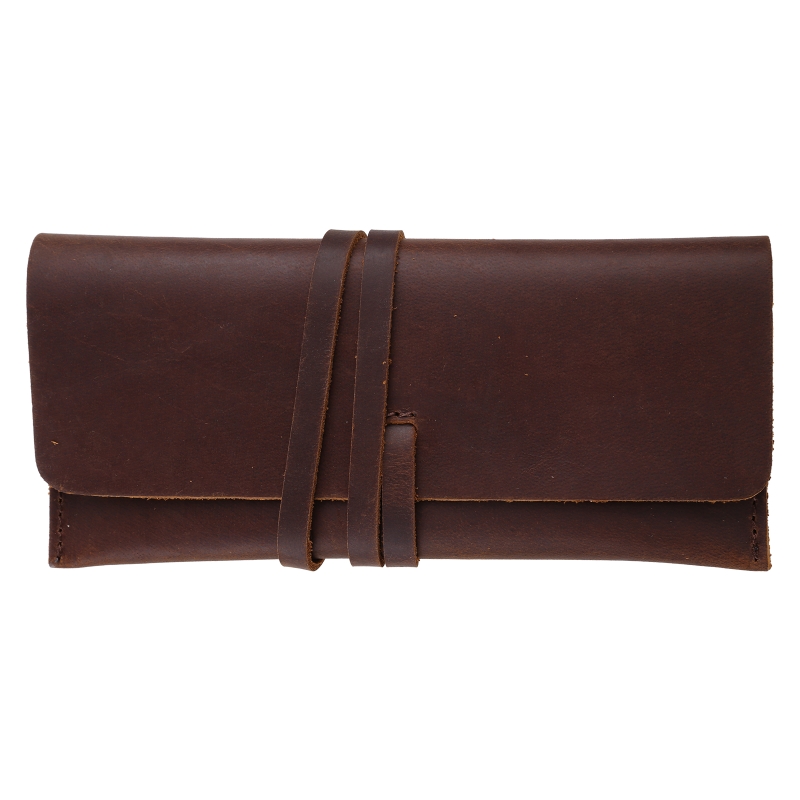 Handgemachte Rindsleder Leder  – Pen Pouch Roll Bewertung und Preis