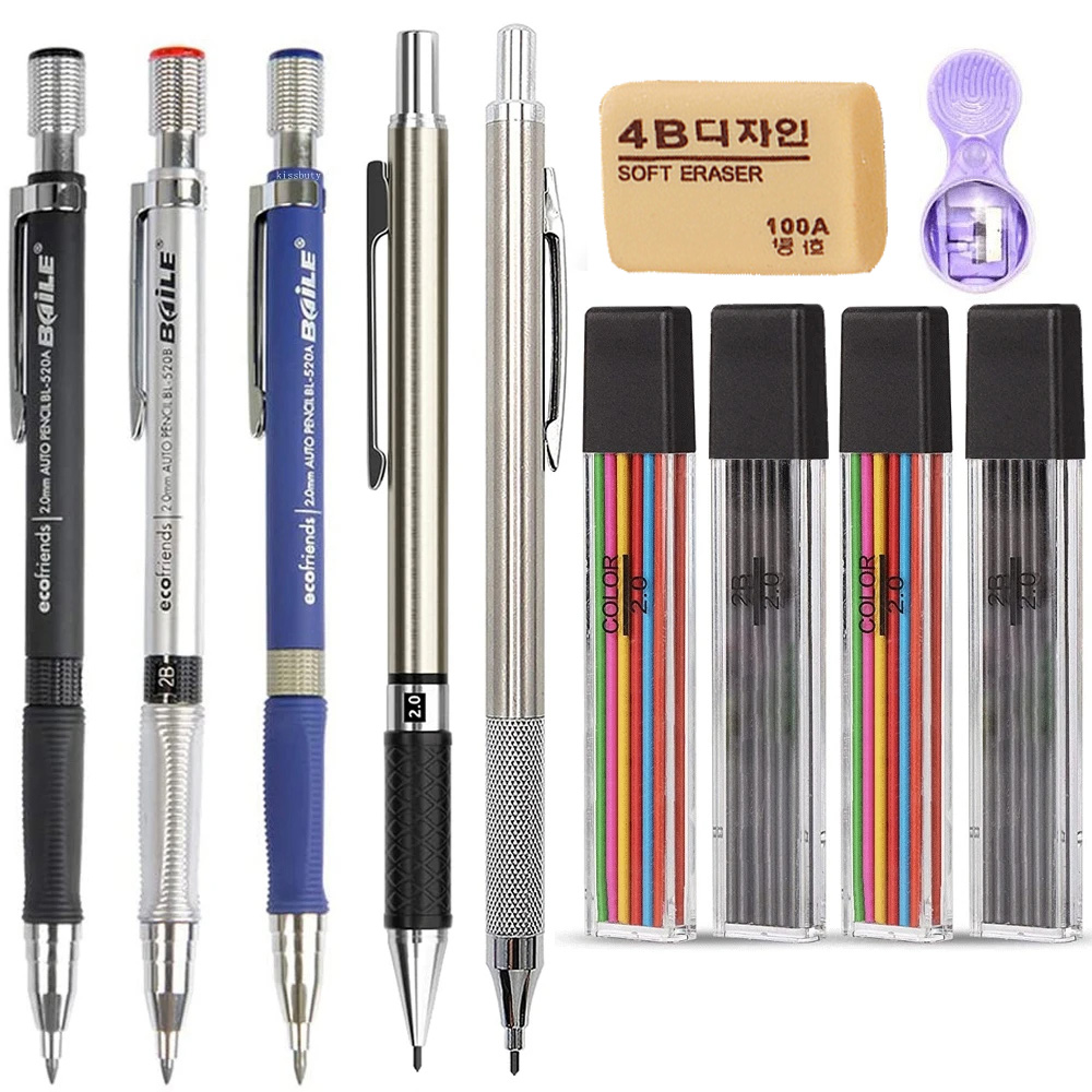2,0 mm 2B Druckbleistifte, aut – Ideal Stationery & Office Supply Bewertung und Preis