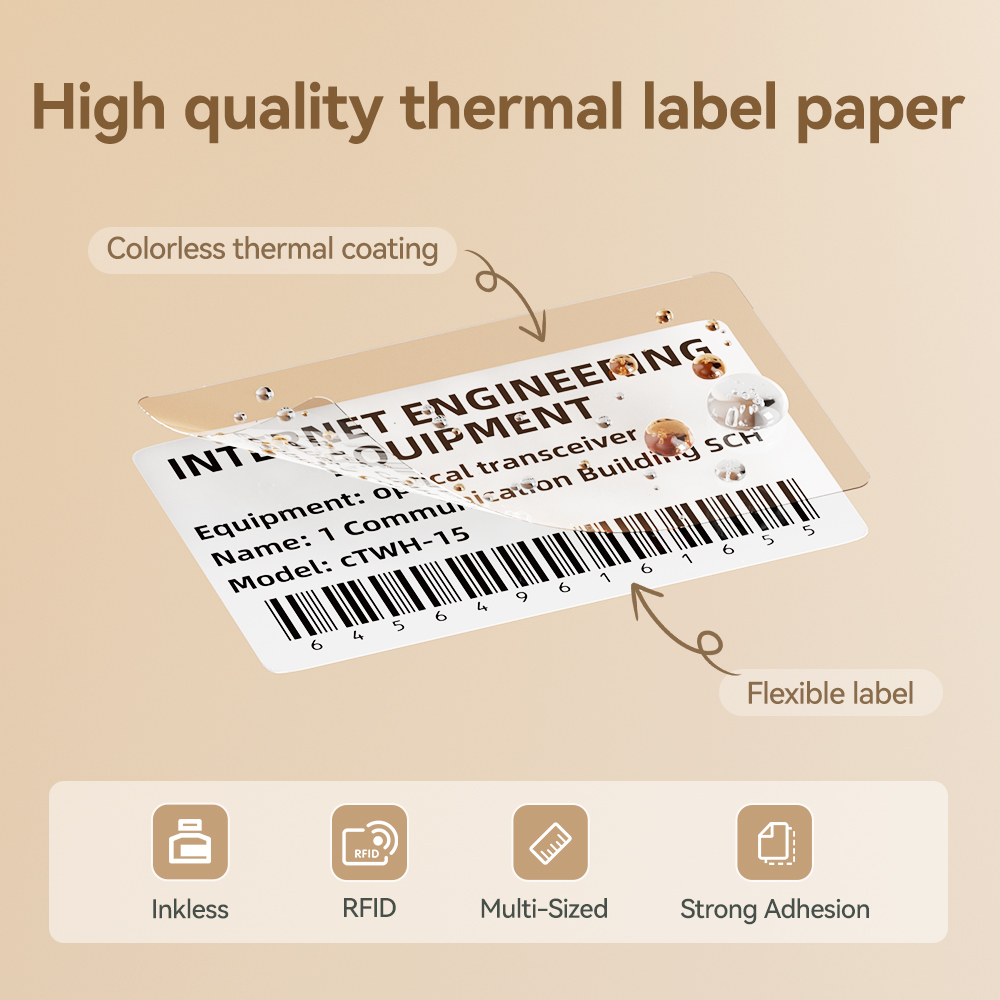 Wasserdichtes Etikettenpapier, – Label Printer Tape Bewertung und Preis