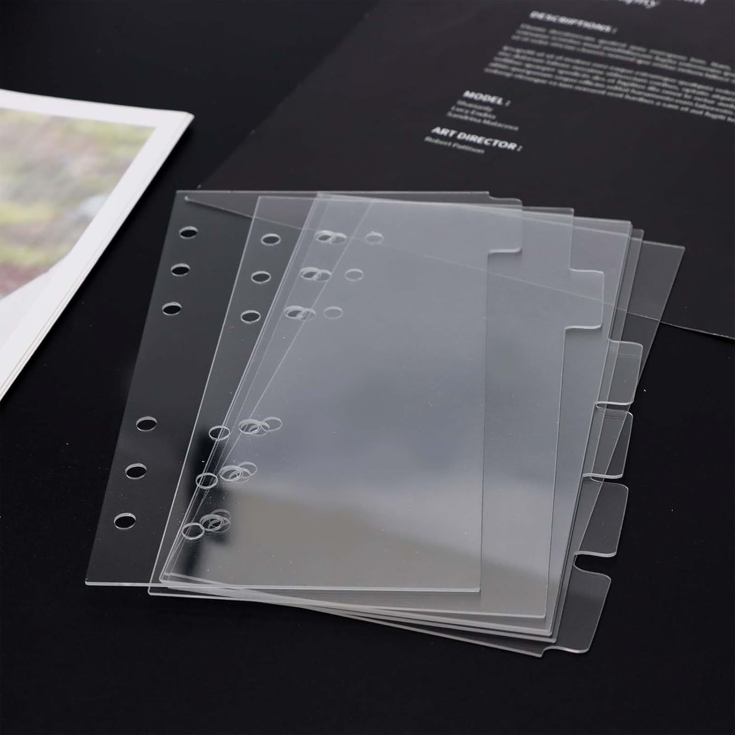 A5/A6/A7 Ordner-Trennblätter P – Index Tab Divider Bewertung und Preis