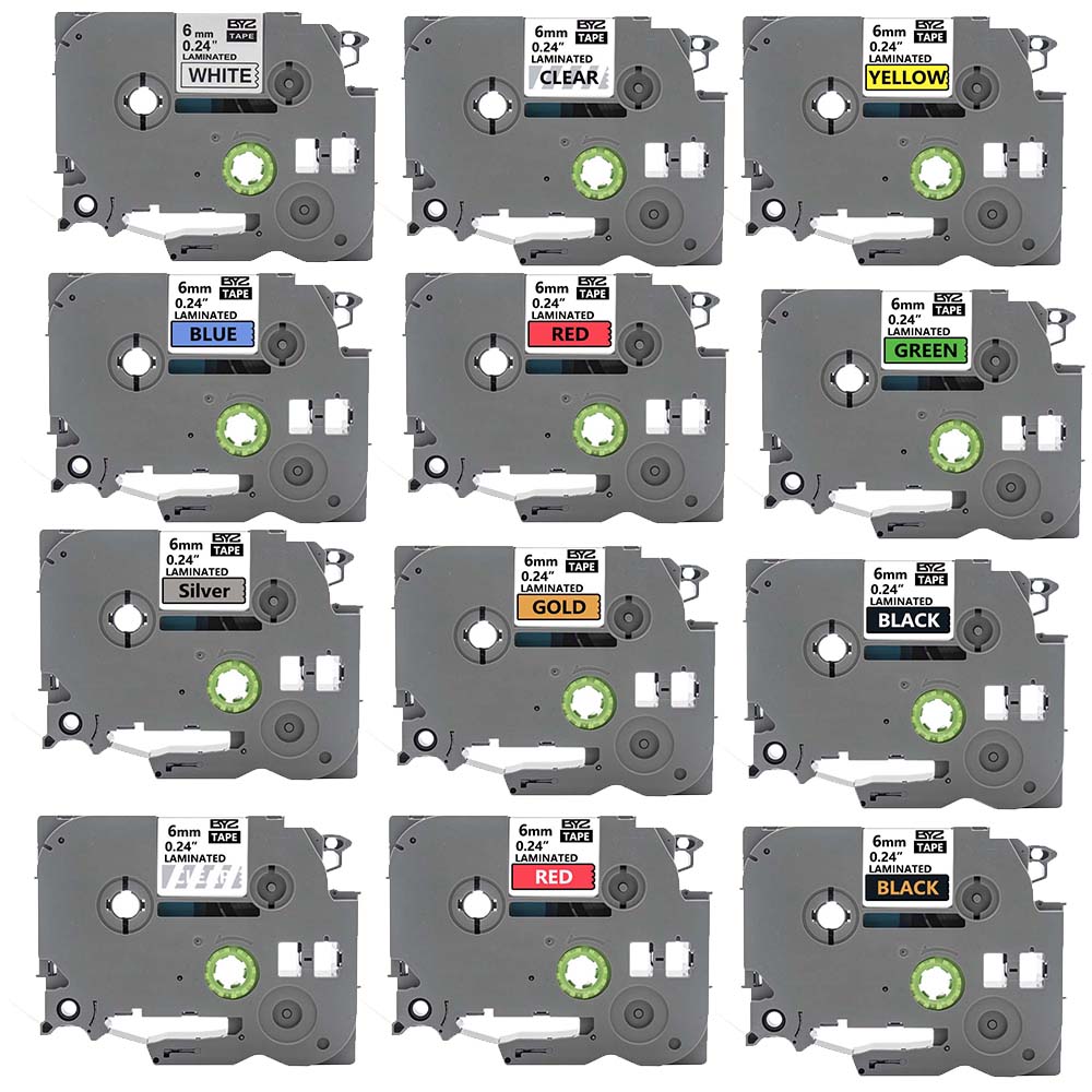 1 Packung TZe211 Ptouch 6 mm/0 – Label Printer Tape Bewertung und Preis