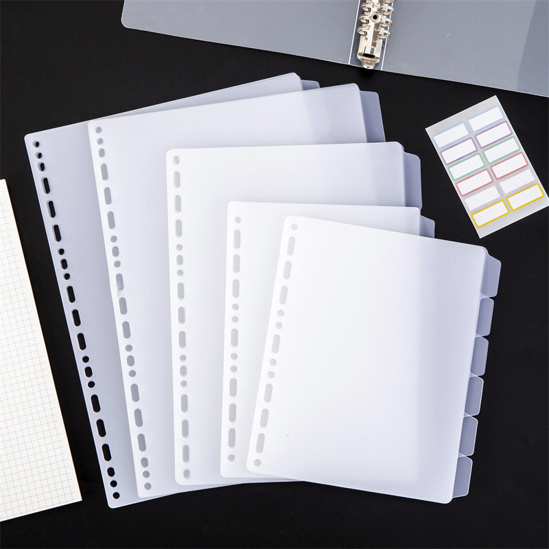 A4 A5 B5 Ordner-Trennblätter,  – Index Tab Divider Bewertung und Preis
