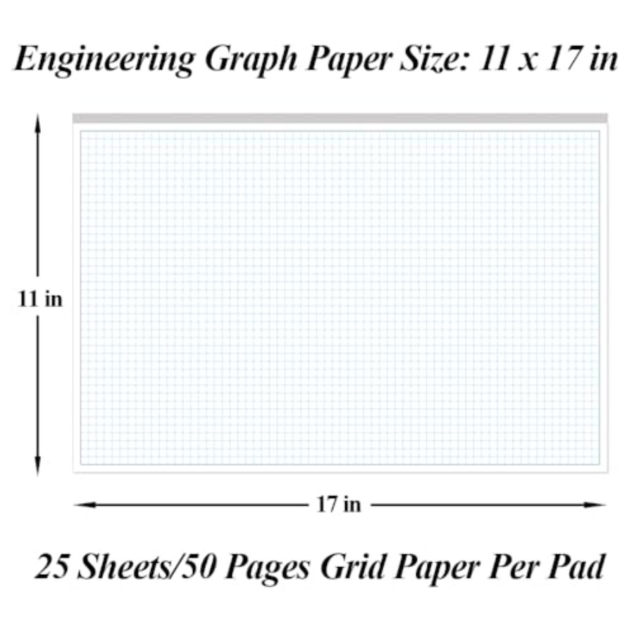 Technisches Zeichenpapier, 11x – Graph Paper Pad Bewertung und Preis