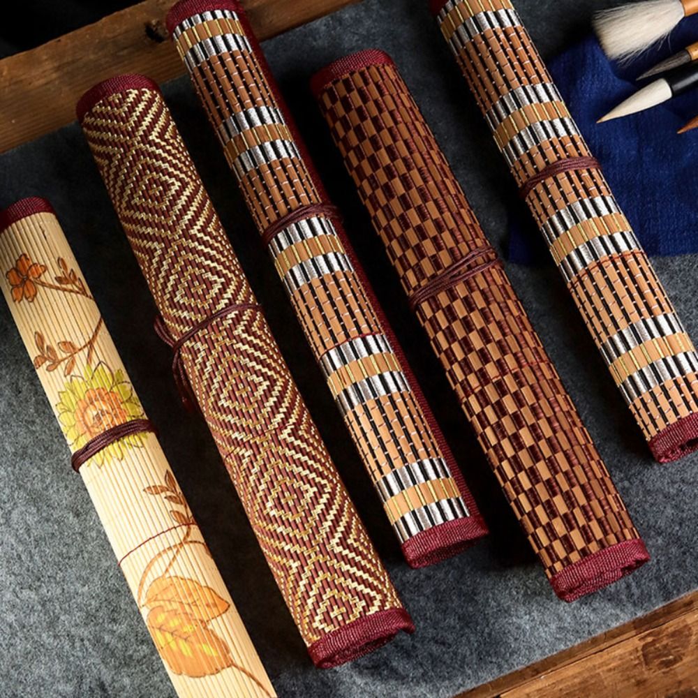 Hochwertiger Bambus-Pinselhalt – Pen Pouch Roll Bewertung und Preis