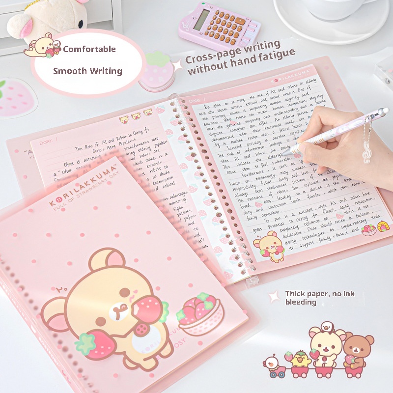 Rosyposy Korilakkuma Strawberr – Graph Paper Pad Bewertung und Preis