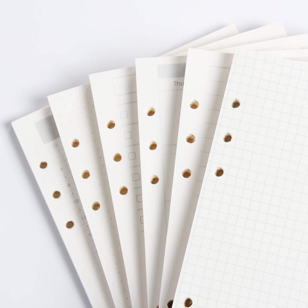 Klassisches 6-Loch-Ordner-Noti – Notebook Dotted A5 Bewertung und Preis