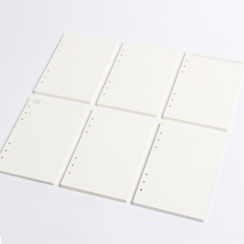 Klassisches 6-Loch-Ordner-Noti – Notebook Dotted A5 Bewertung und Preis