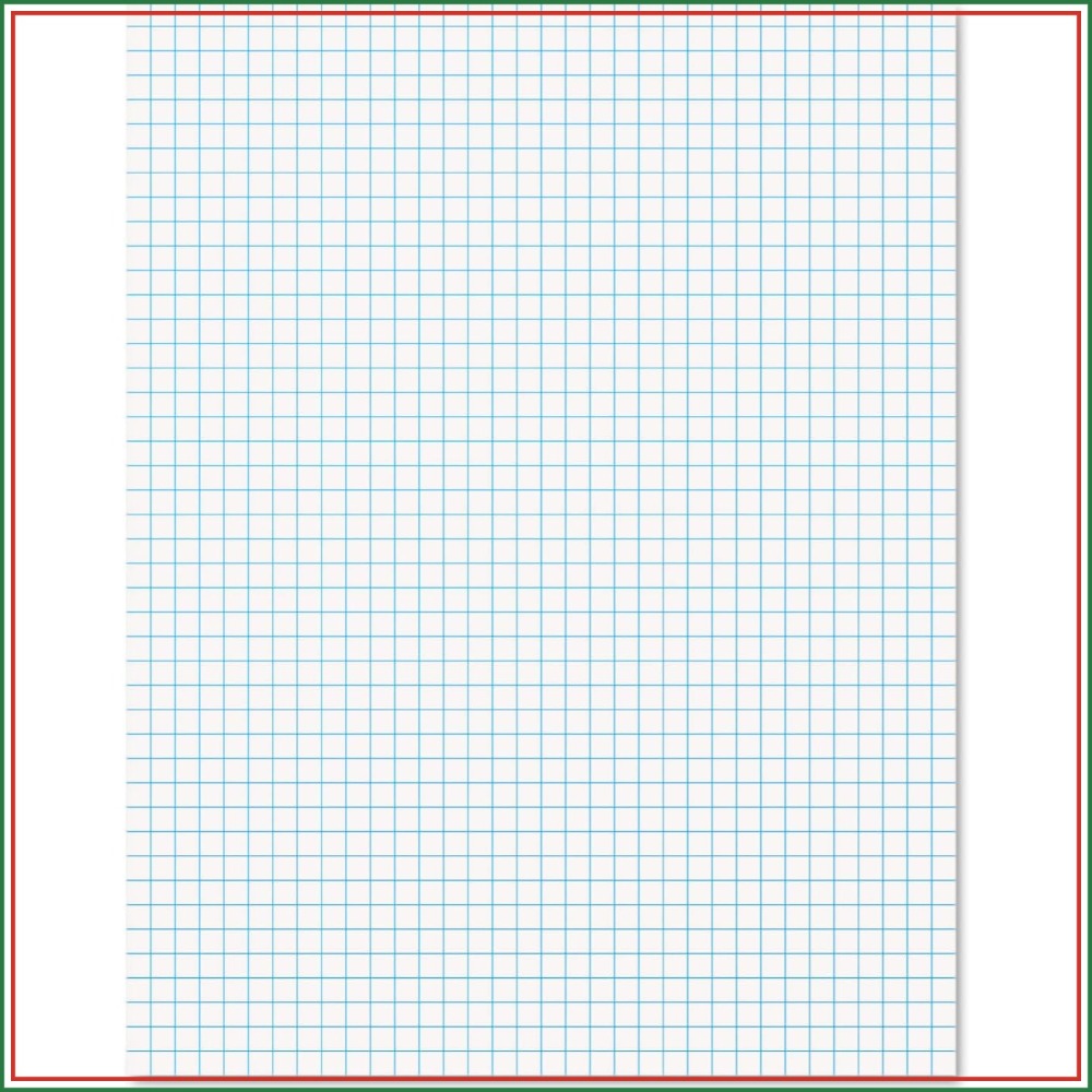 Quad-Ruled Graph Paper Pad 8,5 – Graph Paper Pad Bewertung und Preis