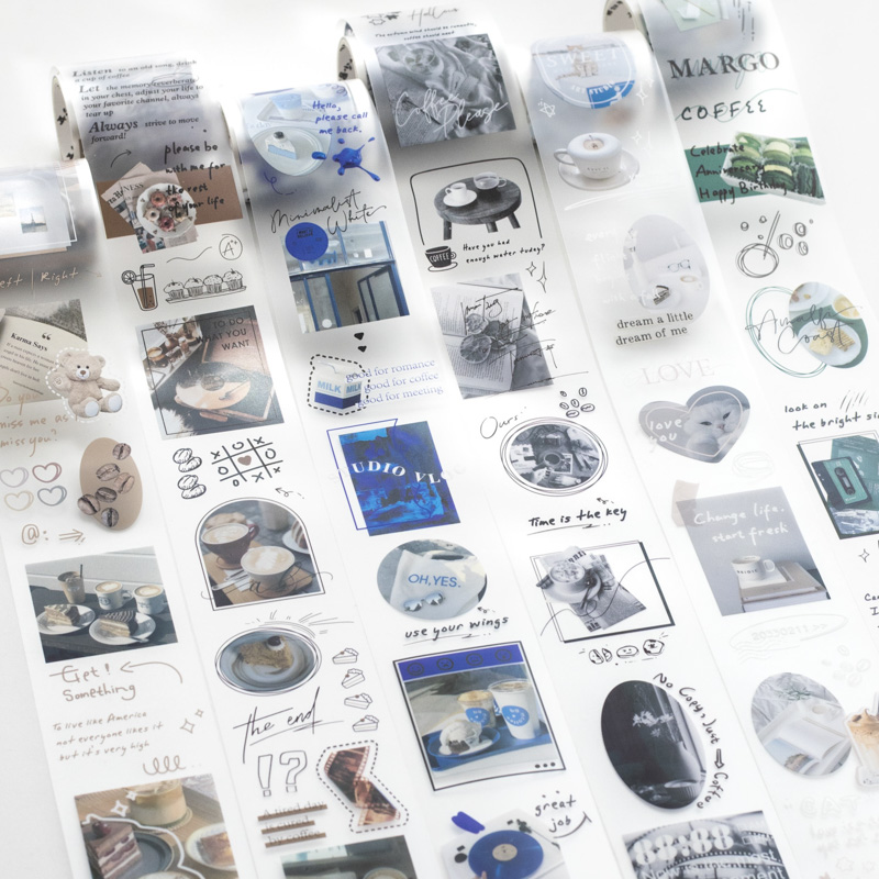 6 Stile 50mm * 200cm Gedichte  – Label Printer Tape Bewertung und Preis