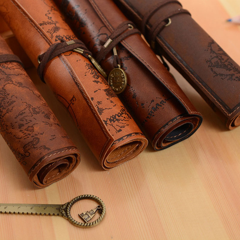 Vintage Retro Schatzkarte Fede – Pen Pouch Roll Bewertung und Preis