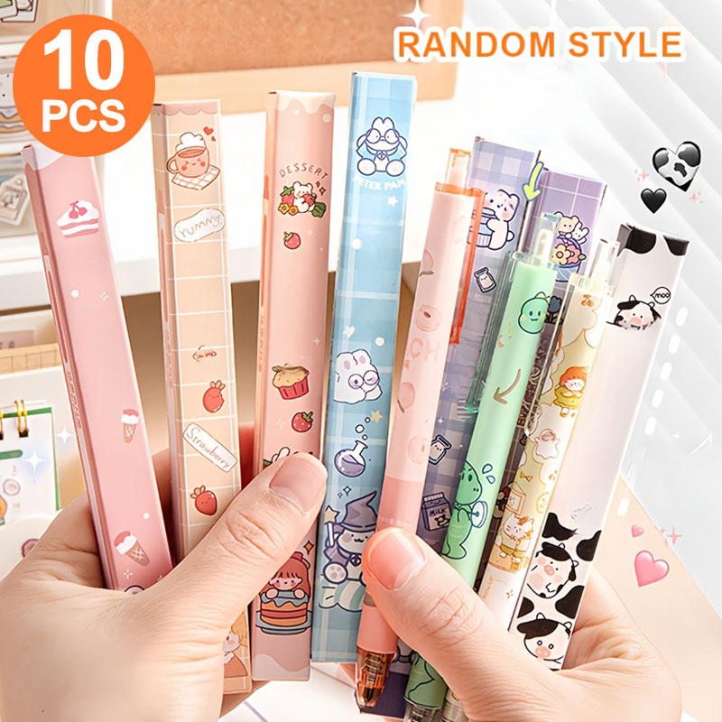 10 Einzelne Gelstifte in einer – Stationery Supplies Business Bewertung und Preis